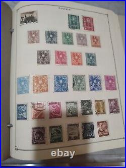 Worldwide Stamp Collection In 1963 Scott Quality Album HUGE And Valuable. View