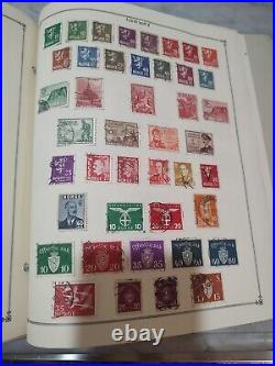 Worldwide Stamp Collection In 1963 Scott Quality Album HUGE And Valuable. View