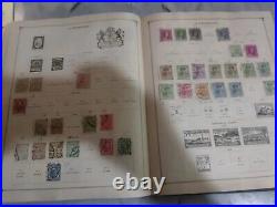 Worldwide Stamp Collection In Brilliant 1927 Scott International Album. 1800s Fd