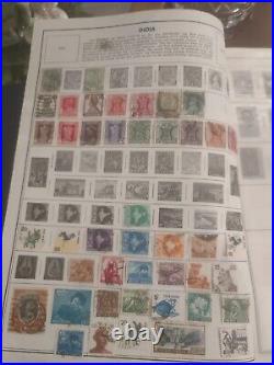 Worldwide Stamp Collection In Handsome HE Harris Album. Super Variety-Amazing