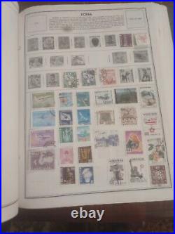 Worldwide Stamp Collection In Handsome HE Harris Album. Super Variety-Amazing