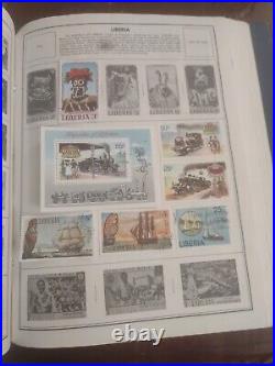 Worldwide Stamp Collection In Handsome HE Harris Album. Super Variety-Amazing