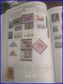 Worldwide Stamp Collection In Handsome HE Harris Album. Super Variety-Amazing