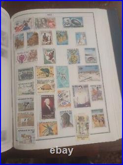 Worldwide Stamp Collection In Handsome HE Harris Album. Super Variety-Amazing