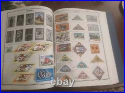 Worldwide Stamp Collection In Handsome HE Harris Album. Super Variety-Amazing