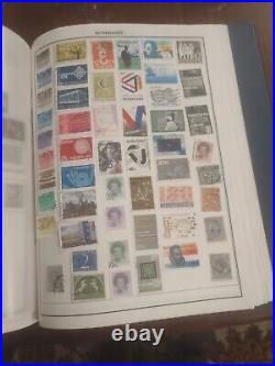 Worldwide Stamp Collection In Handsome HE Harris Album. Super Variety-Amazing