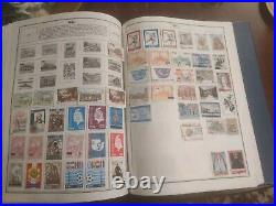 Worldwide Stamp Collection In Handsome HE Harris Album. Super Variety-Amazing