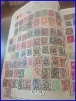 Worldwide Stamp Collection In New And Lodged Ambassador Album 1800s Forward A+++