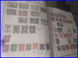 Worldwide Stamp Collection In Vintage 1944 Scott Modern Perfect Album. EXCITING