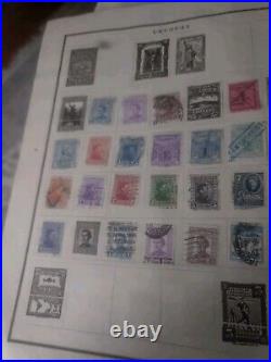 Worldwide Stamp Collection In Vintage 1944 Scott Modern Perfect Album. EXCITING