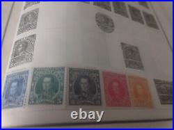 Worldwide Stamp Collection In Vintage 1944 Scott Modern Perfect Album. EXCITING