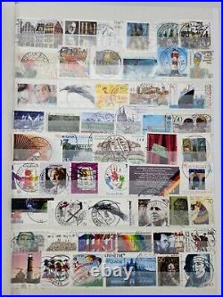 Worldwide Stamp Collection in Album Full of Stamps Mint & Used 100+ Countries