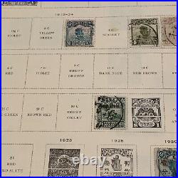 Worldwide Stamp Lot On Album Pages, Many Countries Mint U. S. Stamps Nice Gift